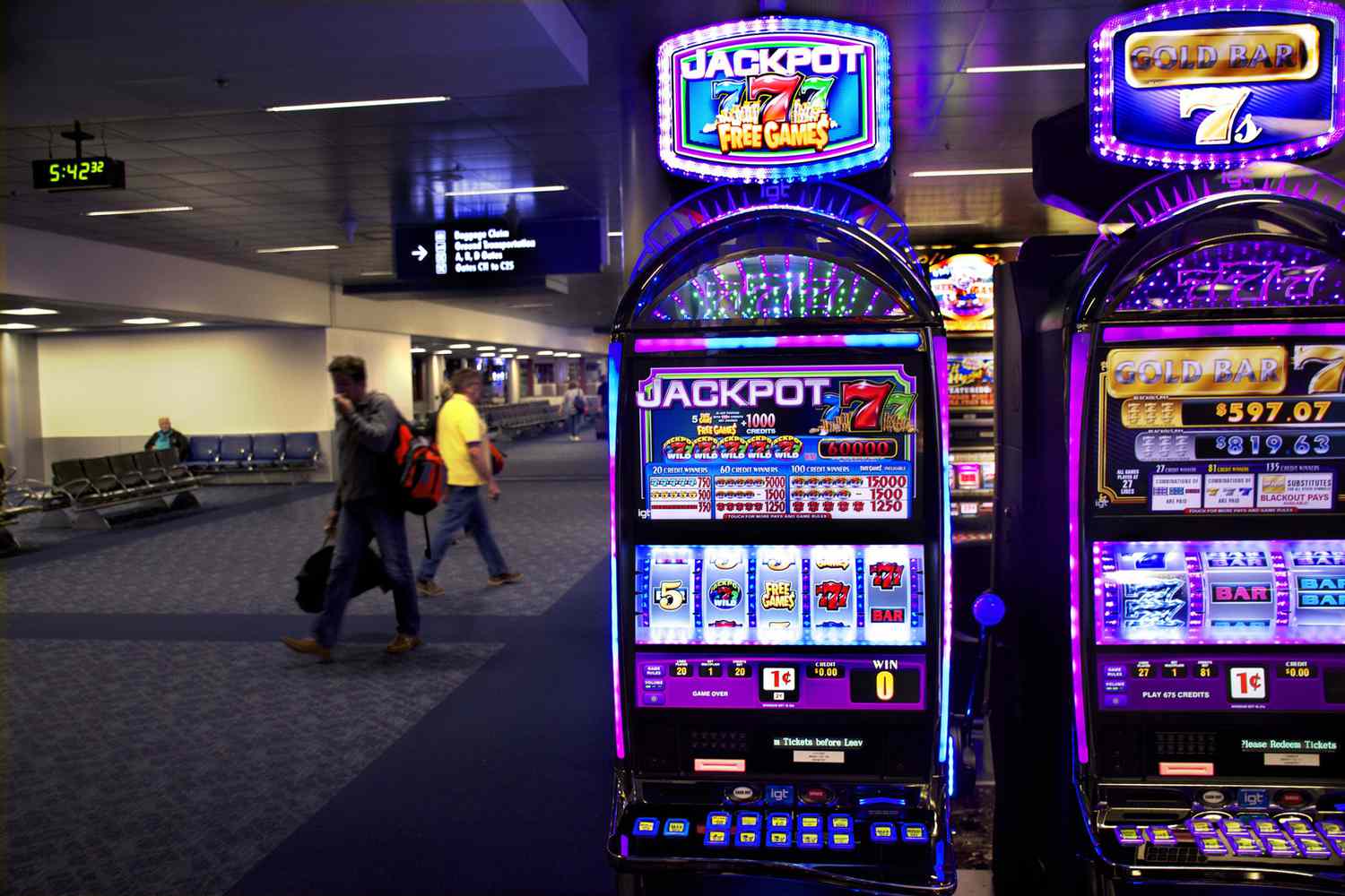 Slot Machine at Las Vegas © Travel + Leisure