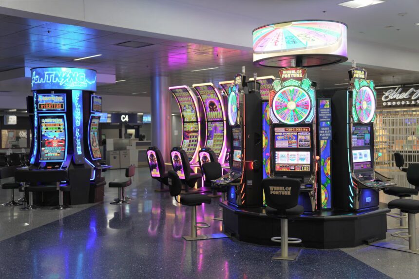 Slot Machines at Las Vegas AIport © Fox 5