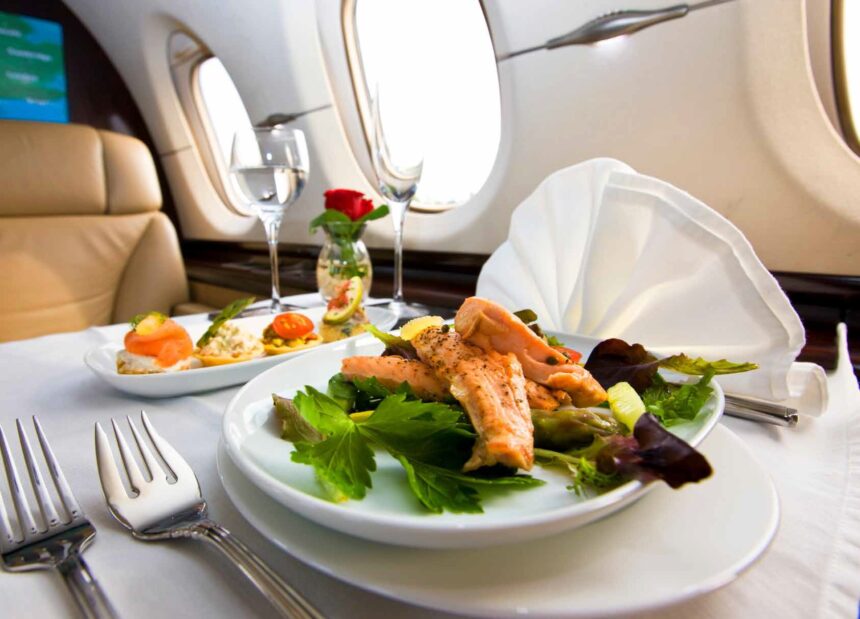 Onboard Catering © Galaxy Aviation Services