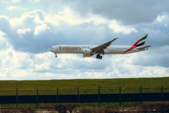 Emirates Boeing 777.