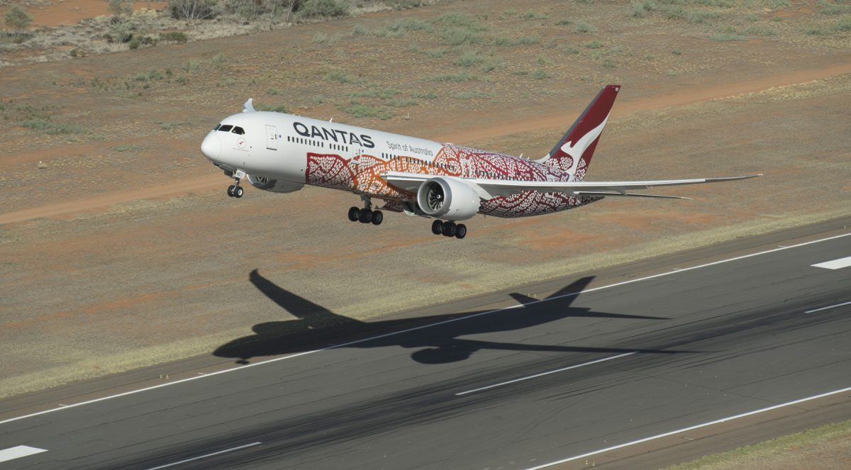 Qantas unveils special Indigenous aircraft livery