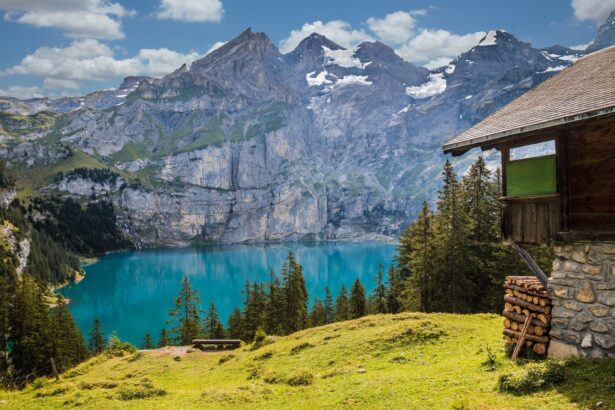 Stunning Lake Oeschinen, Switzerland © Switzerland Tours