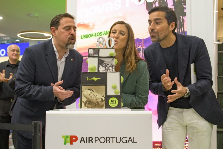 TAP Air Portugal celebrate their 80th anniversary