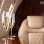 Wine at 38000ft © Ethan Joseph