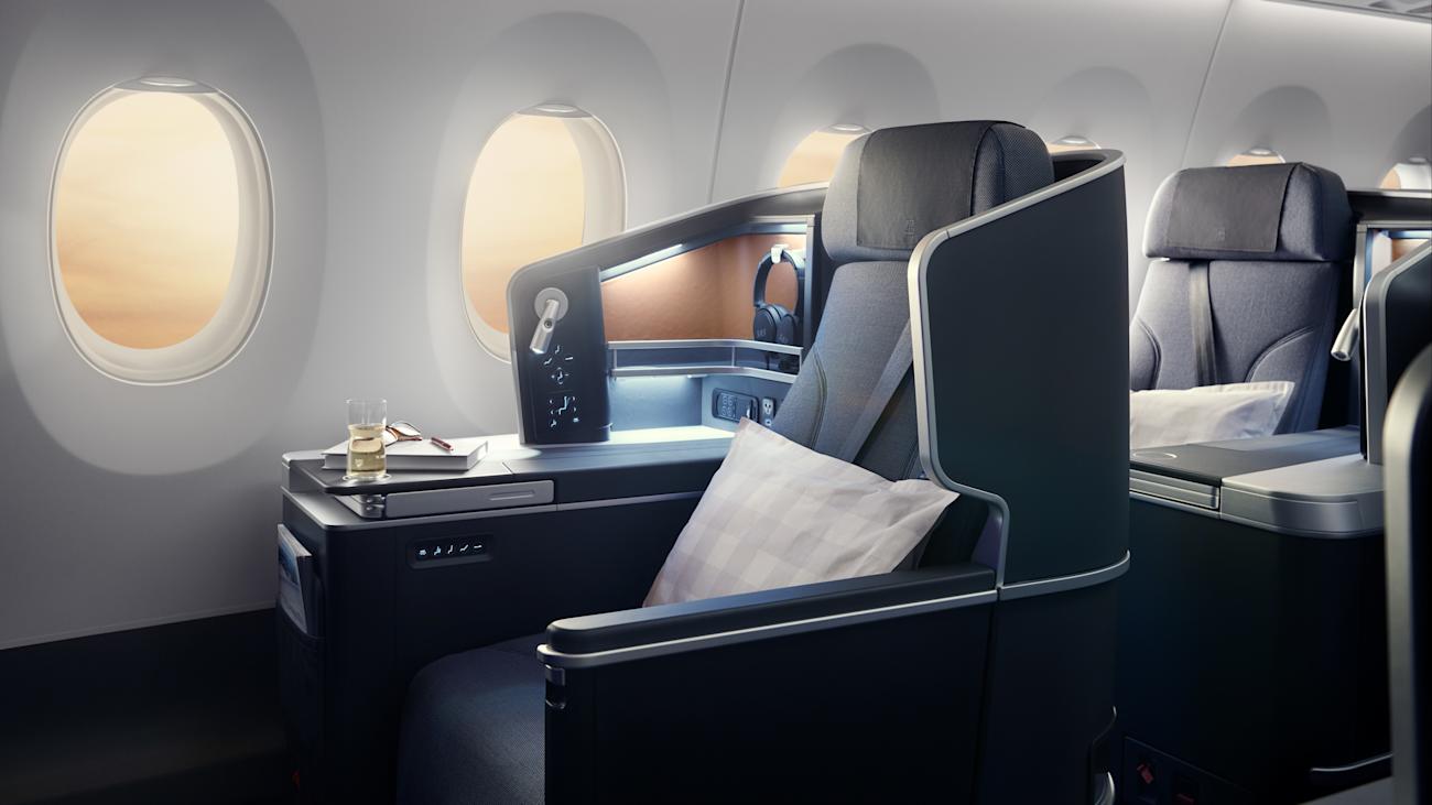 Business Class Seat on SAS Aircraft