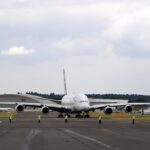 Airbus A380 at Farnborough