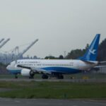 The Boeing 737 MAX returned to distribution centre