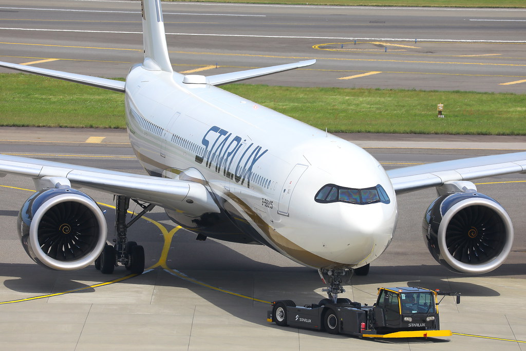 A photo of STARLUX Airlines Airbus A330-941 B-58305 