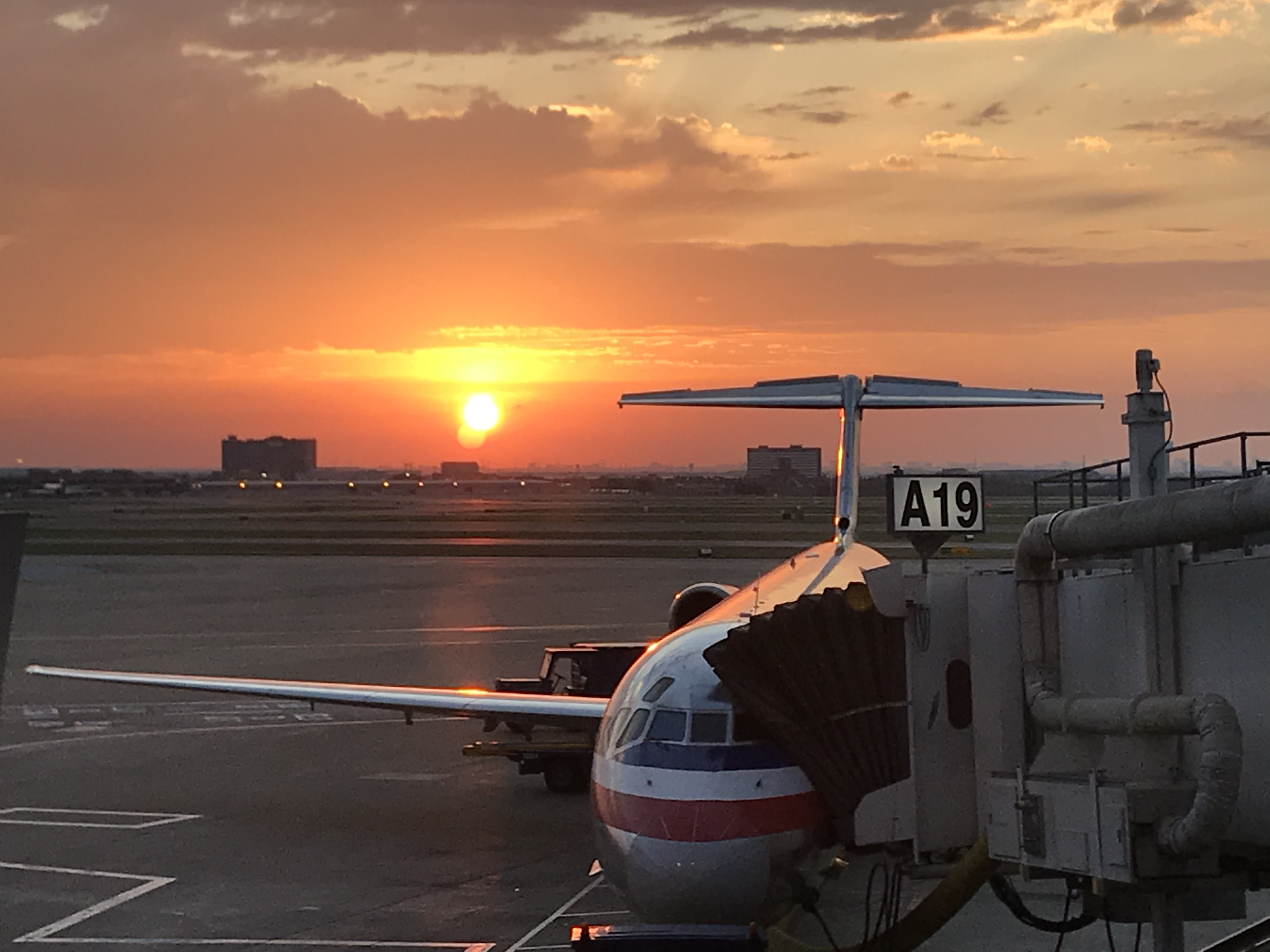 American Airlines aircraft at Austin, Dallas Airport. Early user of Sustainable Aviation Fuel Registry.