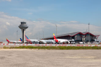 Adolfo Suárez Madrid-Barajas Airport, Terminal 2 outdoors.