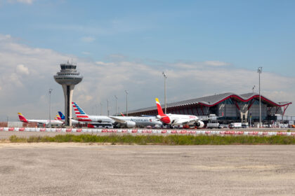 Adolfo Suárez Madrid-Barajas Airport, Terminal 2 outdoors.