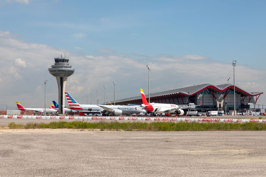 Adolfo Suárez Madrid-Barajas Airport, Terminal 2 outdoors.