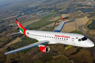 Kenya Airways aircraft, E-Jet E190