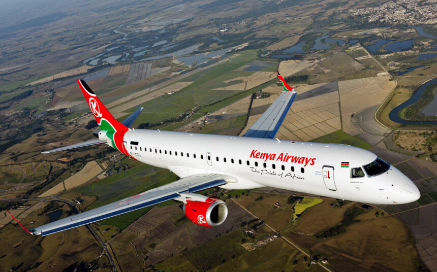 Kenya Airways aircraft, E-Jet E190
