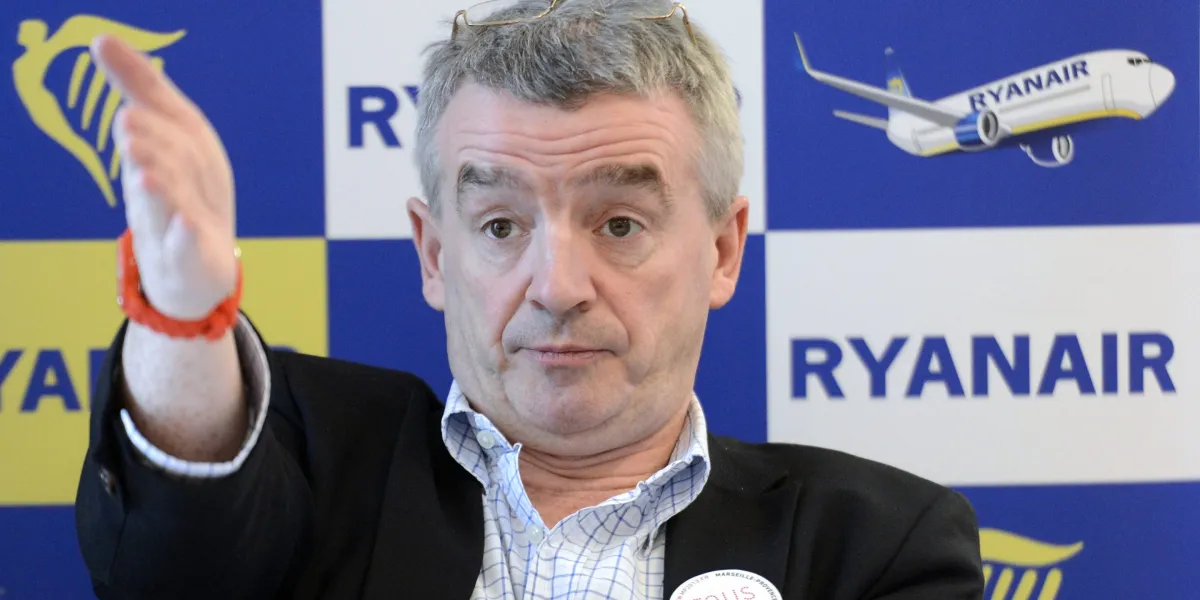 Ryanair CEO Michael O'Leary shares his thoughts on reducing Flights in France
