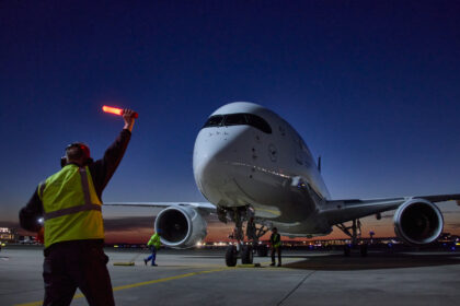 Lufthansa A350 Aircraft.