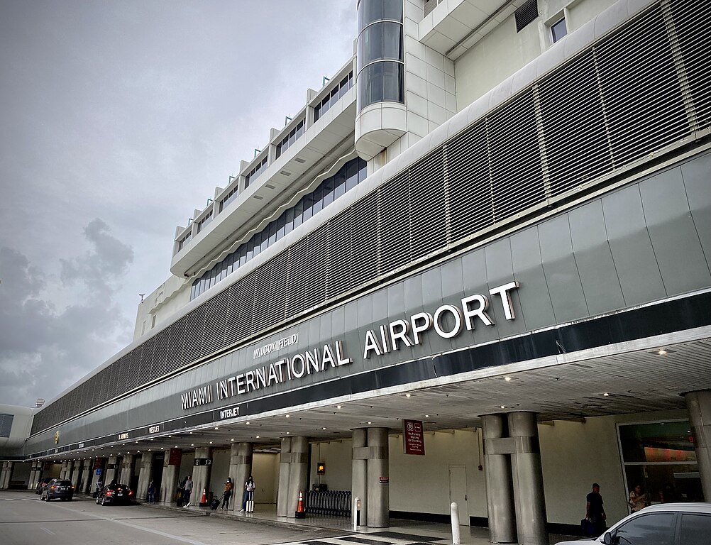 Miami International Airport.