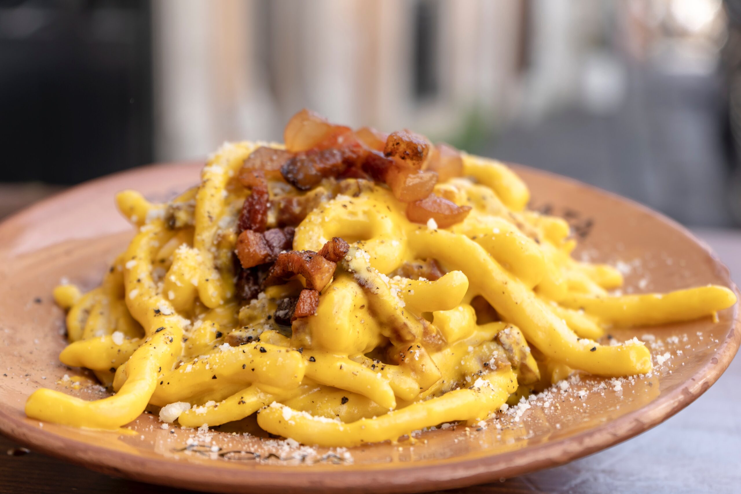 Pici Alla Carbonara © Osteria da Fortunata