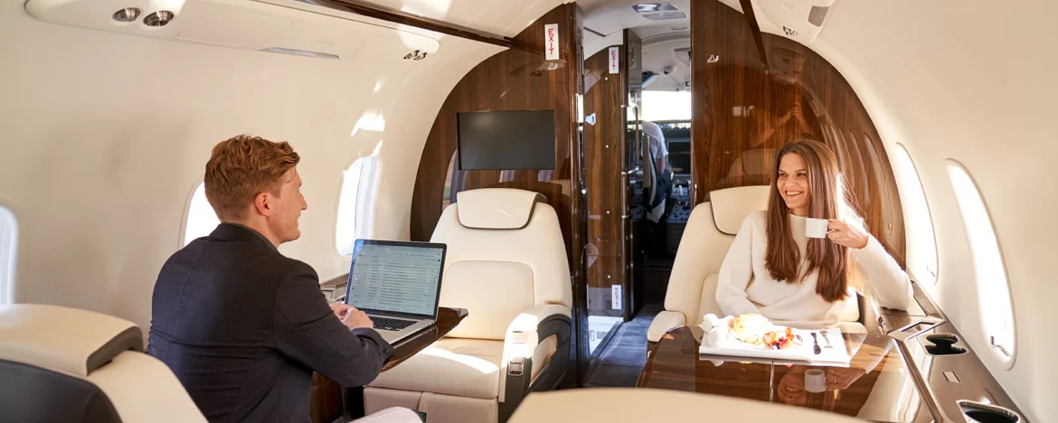 Private Jet © Latitude 33 Aviation