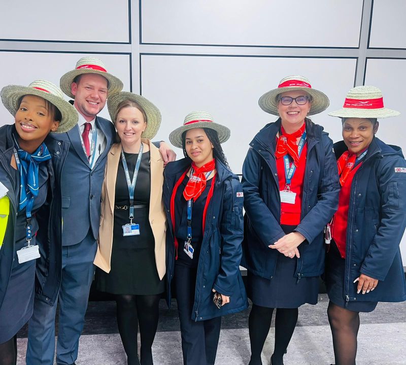 Six staff shown from Red Handling