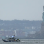 NYPD scoures Hudson River for debris USA Today