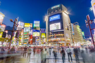 Tokyo Shibuya Scramble Crossing