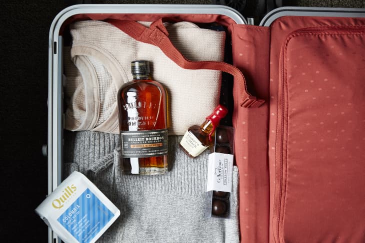 Travelling with Alcohol © The Kitchn