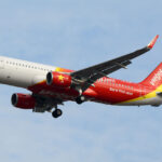 VietJet Air aircraft in air.