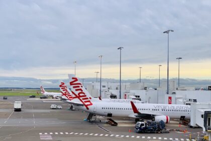Virgin Australia aircrafts at Sydney Airport