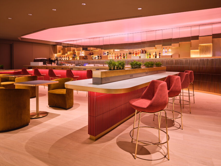Virgin Clubhouse LAX bar