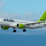 airBaltic Air Baltic aircraft - Bombardier BD500