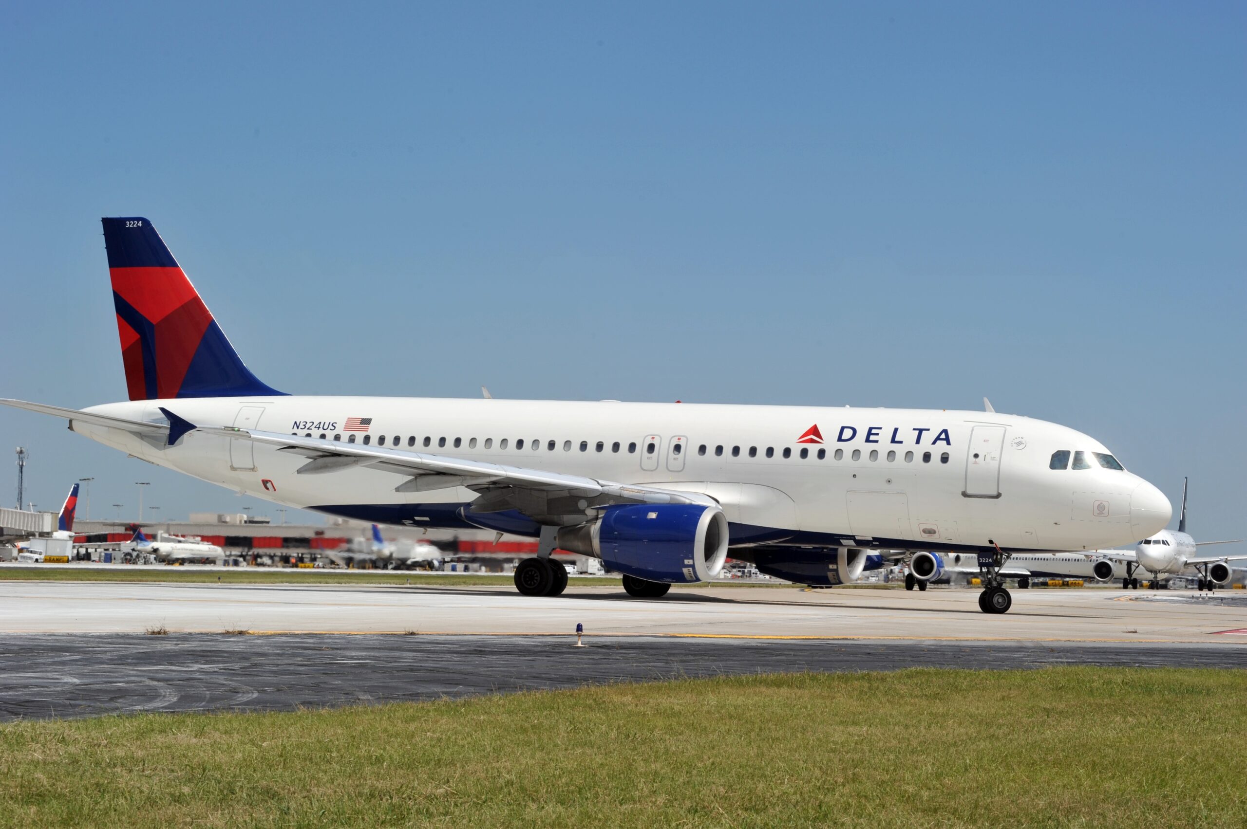 Airbus A320 Parked