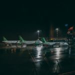 airBaltic Airbus A220-300 at Riga International Airport