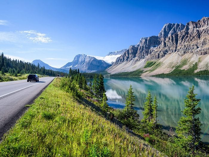 Canada Road Trip Bow Lake Icefields Parkway © Canada Reader's Digest