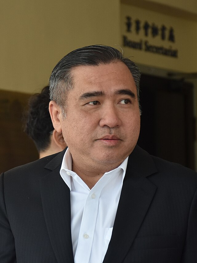 An image of Anthony Loke, Transport Minister of Malaysia
