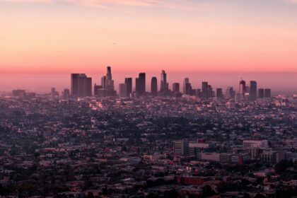 Los Angeles at sunset / Martin Adams