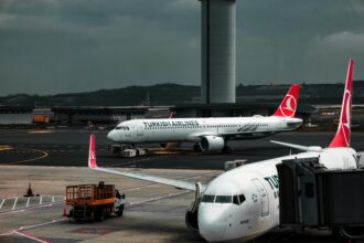 Istanbul airport.