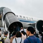 China Airlines Boarding.