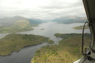 Scotland Grandeur from onboard