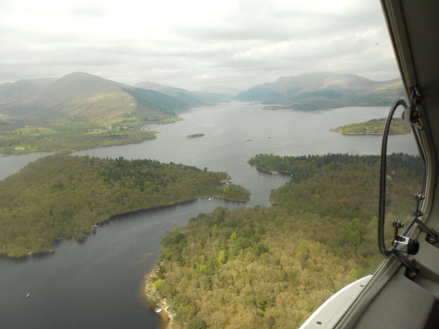 Scotland Grandeur from onboard