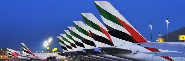 Emirates Aircraft Tail