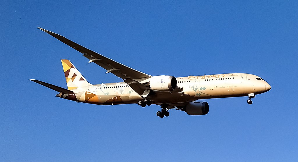 Etihad Boeing 787-9 Dreamliner