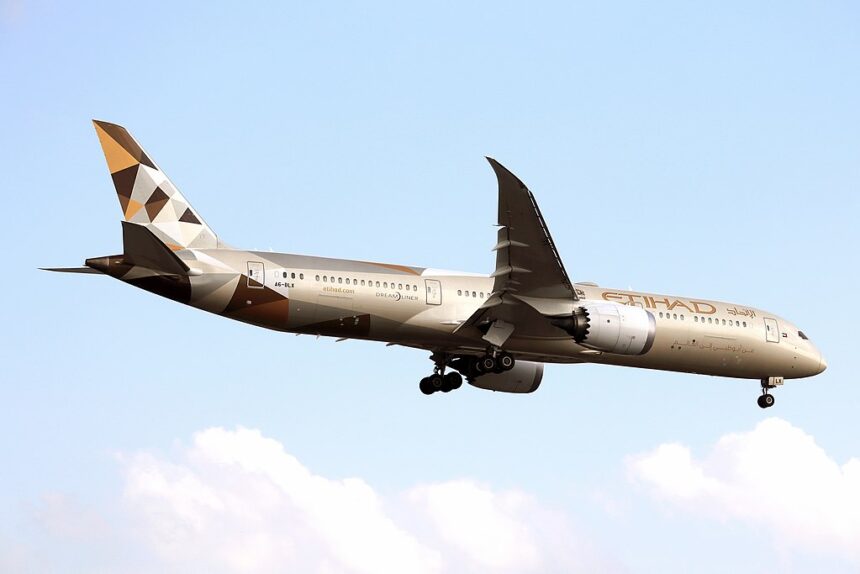 Etihad B787-9