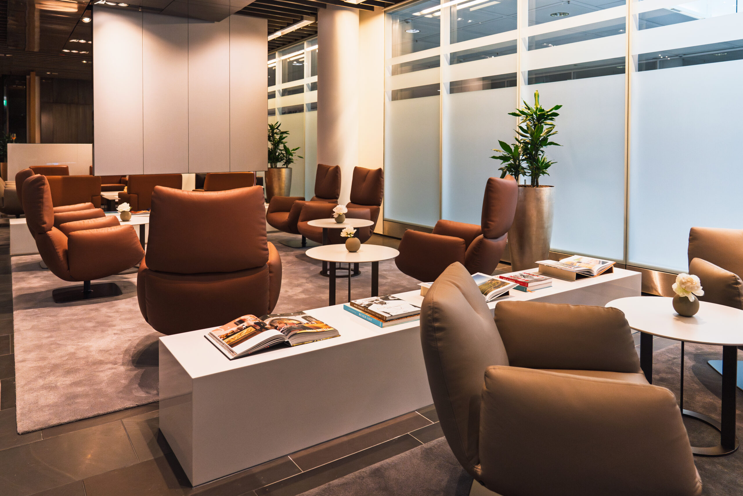 Lufthansa's new First Class lounge in Munich Airport