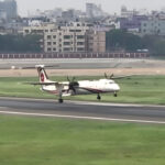 Biman Bangladesh BG 436 on runway
