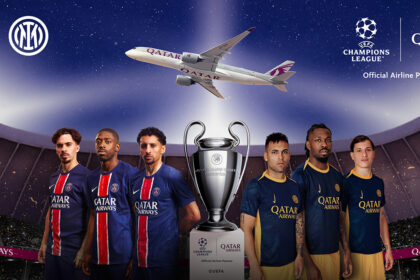 Qatar Airways sponsorship of the UEFA Champions League final between PSG and Inter