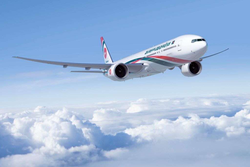 Biman Bangladesh Boeing 777 