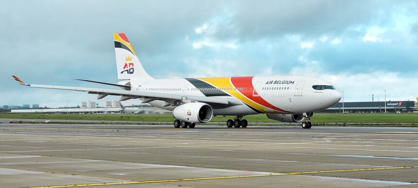 Air Belgium's flight grounded on runway