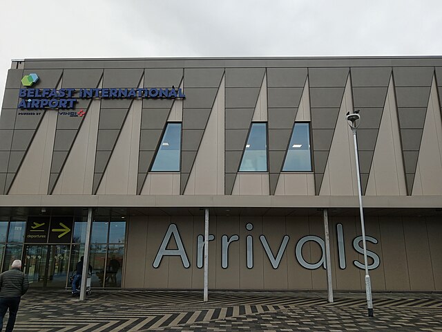 A photo of Belfast International Airport Arrivals