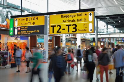Nonstop rush hour at the airport